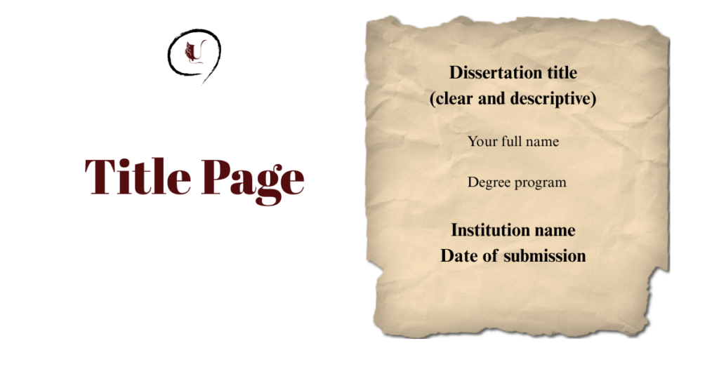 Dissertation Title Page